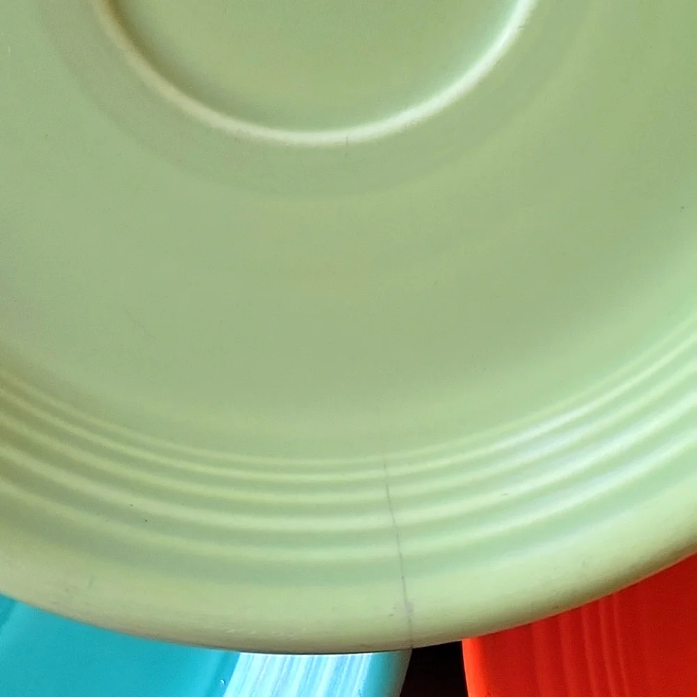 Set of Five colorful plates - Picture 7 of 7